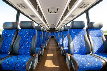 Johnson City Charter Bus Inside