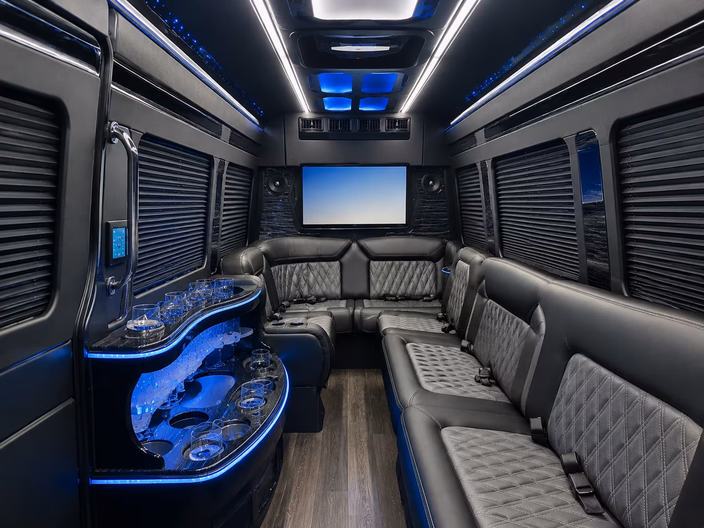 guest shuttle loops between your venue and hotel room blocks