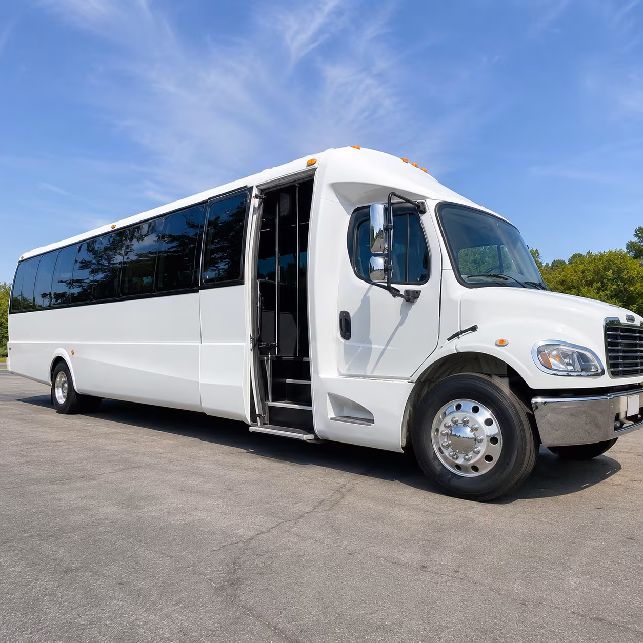 johnson city corporate event transportation onboard seating